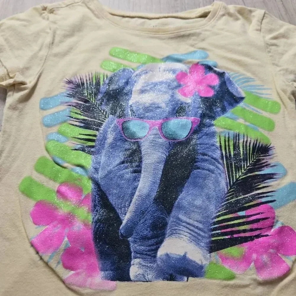 Children's Place Elephant shirt S5/6